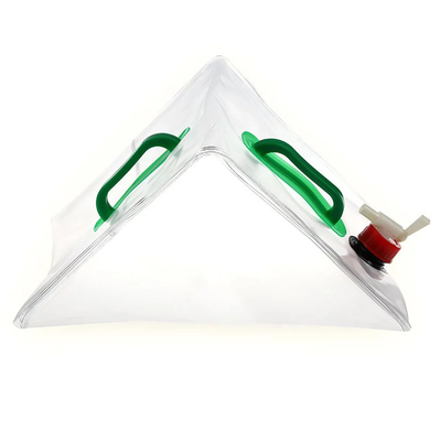 PVC Collapsible Water Jug 1L-3L Outdoor Foldable Travel Shower For Camping